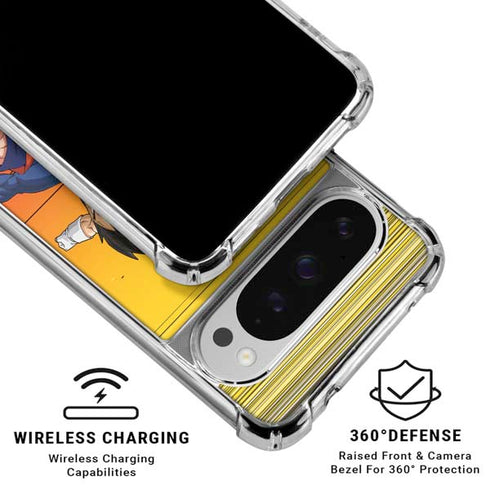 Dragon Ball Z Goku & Vegeta Google Pixel 10 Pro XL Clear Case